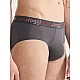 Ανδρικό Εσώρουχο Σλιπ Βαμβάκι 2 PACK SLOGGI MEN MIDI START 10206949-0034 BLACK COMBINATION-ΓΚΡΙ