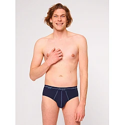 Ανδρικό Εσώρουχο Σλίπ Βαμβάκι 2 PACK SLOGGI MEN MIDI START 10206949-V001 ΜΠΛΕ ΡΑΦ
