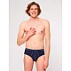 Ανδρικό Εσώρουχο Σλίπ Βαμβάκι 2 PACK SLOGGI MEN MIDI START 10206949-V001 ΜΠΛΕ ΡΑΦ