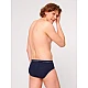 Ανδρικό Εσώρουχο Σλίπ Βαμβάκι 2 PACK SLOGGI MEN MIDI START 10206949-V001 ΜΠΛΕ ΡΑΦ