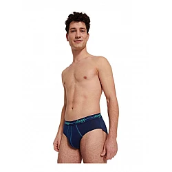 Ανδρικό Εσώρουχο Σλιπ Βαμβάκι 2 PACK SLOGGI MEN MIDI START 10206949-V020 ΜΠΛΕ ΣΚ-ΜΠΛΕ ΑΝΟΙΚΤ