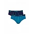 Ανδρικό Εσώρουχο Σλιπ Βαμβάκι 2 PACK SLOGGI MEN MIDI START 10206949-V020 ΜΠΛΕ ΣΚ-ΜΠΛΕ ΑΝΟΙΚΤ