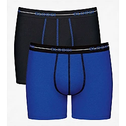 Ανδρικό εσώρουχό Βαμβάκι μπόξερ Boxer SLOGGI men Start Short C2P 10206948 -V005 ΜΑΥΡΟ-ΜΠΛΕ