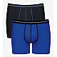 Ανδρικό εσώρουχό Βαμβάκι μπόξερ Boxer SLOGGI men Start Short C2P 10206948 -V005 ΜΑΥΡΟ-ΜΠΛΕ