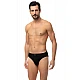 Ανδρικό εσώρουχο slip MINERVA SPORTIES 3 PACK 23027-162 ΜΑΥΡΟ-ΜΠΛΕ-ΚΥΠΑΡΙΣΣΙ