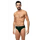 Ανδρικό εσώρουχο slip MINERVA SPORTIES 3 PACK 23027-162 ΜΑΥΡΟ-ΜΠΛΕ-ΚΥΠΑΡΙΣΣΙ