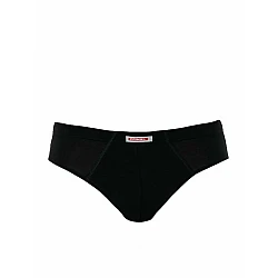 Ανδρικό εσώρουχο slip Βαμβακερό PRIMAL SLIP UOMO 2200 Μαύρο
