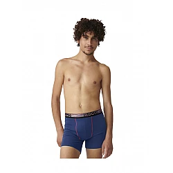 Ανδρικό εσώρουχό μπόξερ Boxer βαμβάκι 2Pack Sloggi Go ABC SHORT 10211236 M008 Μαύρο Μπλε