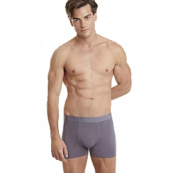 Ανδρικό εσώρουχο Boxer Bamboo Αόρατο Seamless HIPSTER Eco Friendly WALK W1771-10 ΓΚΡΙ