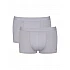Ανδρικό Εσώρουχο Boxer Μποξεράκι Βαμβακερό 2 PACK Εξωτερικό Λάστιχο SLOGGI MEN GO ABC 2.0 H HIPSTER 2P 10217770-00FU ΓΚΡΙ