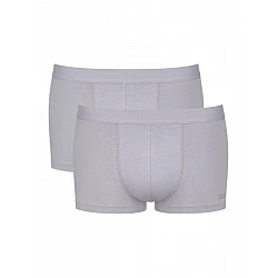 Ανδρικό Εσώρουχο Boxer Μποξεράκι Βαμβακερό 2 PACK Εξωτερικό Λάστιχο SLOGGI MEN GO ABC 2.0 H SHORT 2P 10217769 - 00FU ΓΚΡΙ