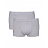 Ανδρικό Εσώρουχο Boxer Μποξεράκι Βαμβακερό 2 PACK Εξωτερικό Λάστιχο SLOGGI MEN GO ABC 2.0 H SHORT 2P 10217769 - 00FU ΓΚΡΙ