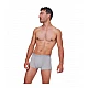 Ανδρικό Εσώρουχο Boxer Μποξεράκι Βαμβακερό 2 PACK Εξωτερικό Λάστιχο SLOGGI MEN GO ABC 2.0 H SHORT 2P 10217769 - 00FU ΓΚΡΙ