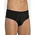 Ανδρικό Εσώρουχο Slip Σλιπ Βαμβάκι 2 PACK SLOGGI 24/7 H MIDI 10207044-0004 ΜΑΥΡΟ