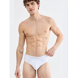 Ανδρικό Εσώρουχο Σλίπ Βαμβάκι 2 PACK SLOGGI SLG Base Brief 10224733-0003 ΛΕΥΚΟ ΛΕΥΚΟ