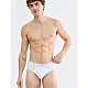 Ανδρικό Εσώρουχο Σλίπ Βαμβάκι 2 PACK SLOGGI SLG Base Brief 10224733-0003 ΛΕΥΚΟ ΛΕΥΚΟ