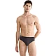 Ανδρικό Εσώρουχο Σλίπ Βαμβάκι 2 PACK SLOGGI SLG Base Brief 10224733-3828 ΣΚΟΥΡΟ ΓΚΡΙ CHARCOAL