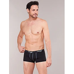 Ανδρικό εσώρουχό μποξεράκι 2PACK Sloggi Start Hipster 10050545-0004 Μαύρο