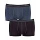 Ανδρικό Εσώρουχό Μπόξερ  Βαμβακερό 2PACK Sloggi Start Hipster 10206968-V004 ΑΝΘΡΑΚΙ-ΜΠΛΕ ΤΖΙΝ