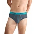 Ανδρικό Εσώρουχο Σλίπ Βαμβάκι 2 PACK SLOGGI MEN MIDI START 10206949-M024 ΠΕΤΡΟΛ ΓΚΡΙ