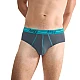 Ανδρικό Εσώρουχο Σλίπ Βαμβάκι 2 PACK SLOGGI MEN MIDI START 10206949-M024 ΠΕΤΡΟΛ ΓΚΡΙ