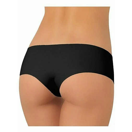 JADEA BOXER 8003 Γυναικείο εσώρουχο  χωρίς ραφές LASER CUT μαύρο