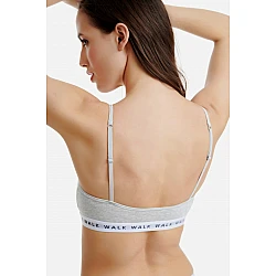 Γυναικείο βαμβακερό μπουστάκι Walk W2250-14 Γκρι