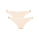 Γυναικείο Eσώρουχο Βαμβακερό 2PACK Sloggi GO Mini C2P 10207366-00CS ΜΠΕΖ ΑΝΟΙΚΤΟ