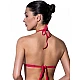 Γυναικείο μαγιό Μονόχρωμο Τριγωνάκι Bikini top push up Bluepoint 26066089-07 B Cup Κόκκινο