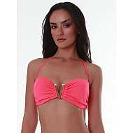 Γυναικείο μαγιό Strapless SOLIDS BLUEPOINT 24066096-20 CUP B ΚΟΡΑΛΙ