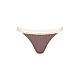 Γυναικείο Eσώρουχο 2PACK Βαμβακερό ριπ Sloggi GO RIBBED TANGA 10213088-M003 ΜΠΕΖ ΚΑΦΕ