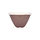Γυναικείο Eσώρουχο 2PACK Βαμβακερό ριπ Sloggi GO RIBBED TANGA 10213088-M003 ΜΠΕΖ ΚΑΦΕ