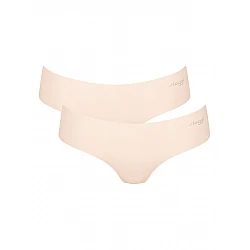 Γυναικείο εσώρουχο Slip laser cut Sloggi Zero Microfibre Hipster 10214689-00ME/ME 2PACK ΜΠΕΖ