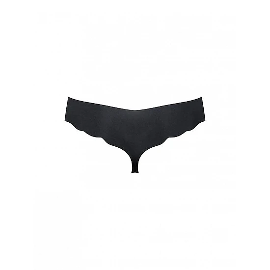 Γυναικείο εσώρουχο Slip laser cut Sloggi Zero Microfibre Hipstring 10214692-0004-04 2PACK ΜΑΥΡΟ