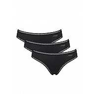 Γυναικείo εσώρουχo 3PACK sloggi GO Crush H Mini C3P 10219682-0004 ΜΑΥΡΟ 
