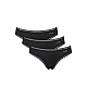 Γυναικείo εσώρουχo 3PACK sloggi GO Crush H Mini C3P 10219682-0004 ΜΑΥΡΟ 