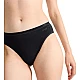 Γυναικεία slip 3 PACK 3 τεμαχίων Sloggi GO Daily Cotton TAI 10222331-0004 ΜΑΥΡΟ