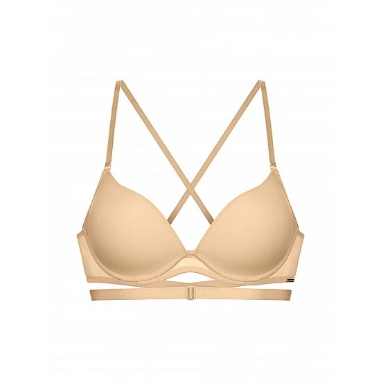 Σουτιέν DORINA BRA Πολυμορφικό Ενίσχυση Μπανέλα MICHELLE SOLUTION Push Up Plunge FXPG0042MI033-BE0001 CUP C-Μπεζ  