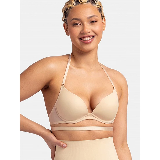 Σουτιέν DORINA BRA Πολυμορφικό Ενίσχυση Μπανέλα MICHELLE SOLUTION Push Up Plunge FXPG0042MI033-BE0001 CUP C-Μπεζ  