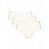 Γυναικεία slip 3 PACK 3 τεμαχίων Βαμβακερό Sloggi GO Daily Cotton MIDI 10222325-00GZ ΛΕΥΚΟ