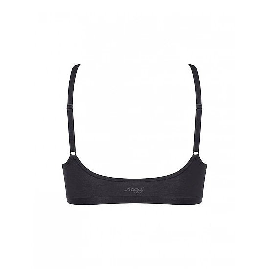 Γυναικείο Μπουστάκι sloggi GO Daily Cotton Top 10222329-0004 - ΜΑΥΡΟ