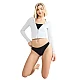 Γυναικεία slip 2 PACK 2 τεμαχίων modal TENCEL Sloggi GO Sense Tanga 2P 10224864-0004 ΜΑΥΡΟ