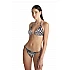 Γυναικείο Μαγιό Bikini set Pυθμιζόμενο Tρίγωνο Πάνω - με κορδόνι Κάτω Blu4u 25357702-02 ΜΑΥΡΟ ΜΠΕΖ