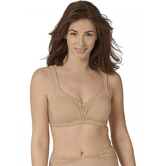 Σουτιέν χωρίς μπανέλα Triumph modern Lace+cotton N 10207539-00EP Μπεζ