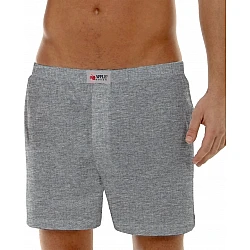 Ανδρικό εσώρουχο Boxer Apple 0110140 Γκρι Μελανζέ