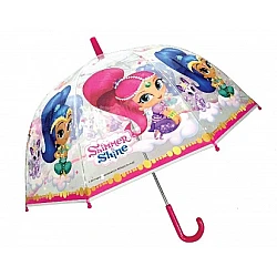 ΟΜΠΡΕΛΑ όρθια χειροκίνητη διάφανη Shimmer & Shine 4682