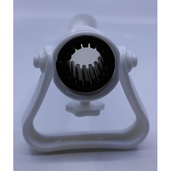 Βάση Ομπρέλας Σφήνα Πλαστική Βιδωτή 39 cm 25 mm Solart 2511 Λευκή
