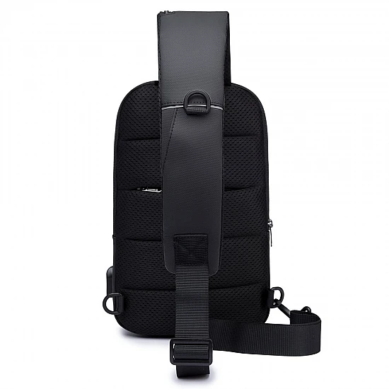Τσαντάκι ώμου χιαστί Αδιάβροχο crossbody Bange 1911 ΜΑΥΡΟ