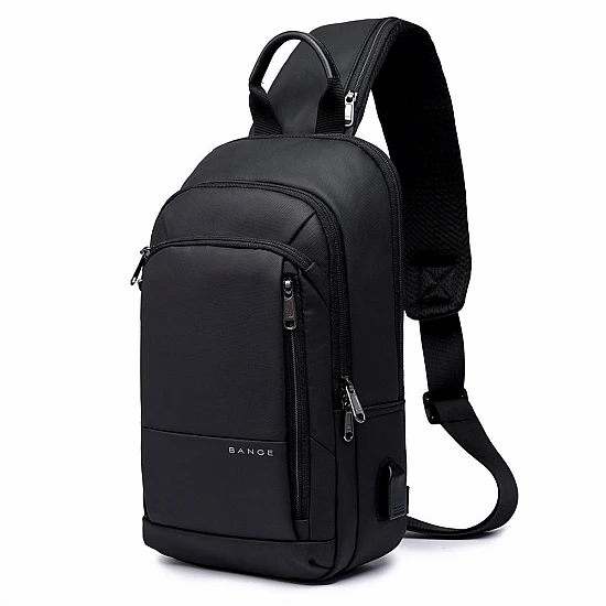 Τσαντάκι ώμου χιαστί Αδιάβροχο crossbody Bange 1911 ΜΑΥΡΟ