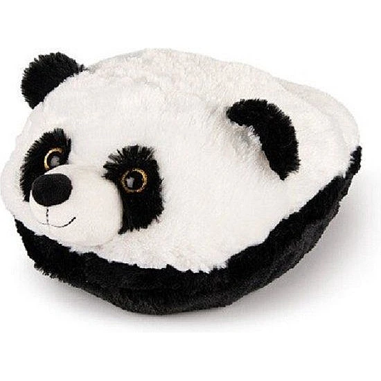 Παιδική Παντόφλα Λούτρινη ONE SIZE Cuddle Pillow Αγκαλιάς για ζεστά Πόδια Foot warmer Noxxiez Panda CS923 ΛΕΥΚΟ ΜΑΥΡΟ